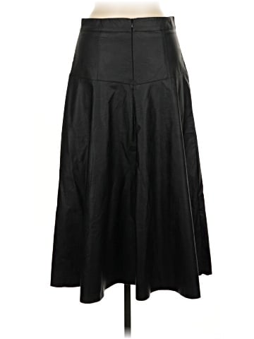 Sandro Ferrone Faux Leather Skirt (view 2)