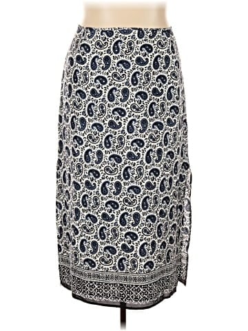 Marina Rinaldi Silk Skirt (view 1)