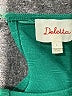 Deletta Green Sleeveless Top Size L - photo 7