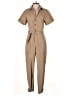 Zara Solid Tan Jumpsuit Size XS - photo 1