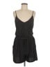 H&M 100% Viscose Metallic Black Romper Size M - photo 1