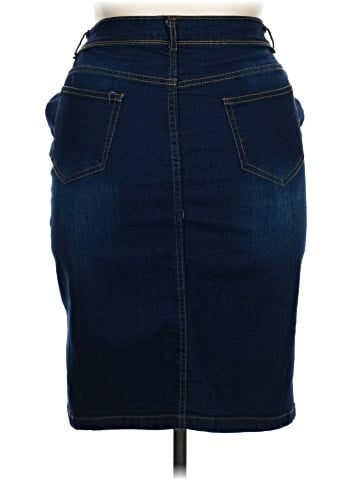 Deja Bleu Denim Skirt (view 2)