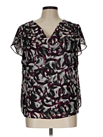 212 Collection Short Sleeve Blouse (view 1)