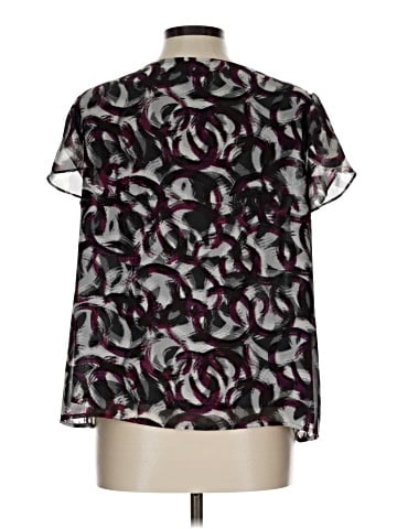 212 Collection Short Sleeve Blouse (view 2)