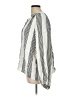 H&M Stripes Silver Long Sleeve Blouse Size L - photo 5