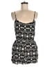 Forever 21 100% Rayon Hearts Black Romper Size M - photo 1
