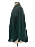 Eileen Fisher Solid Teal Long Sleeve Button-Down Shirt Size S - photo 5