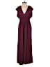 Old Navy Solid Burgundy Jumpsuit Size XS - photo 1