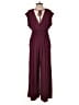 Old Navy Solid Burgundy Jumpsuit Size XS - photo 2