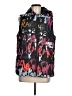 Charlie 100% Polyester Print Black Vest Size M - photo 1