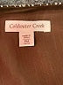 Coldwater Creek 100% Polyester Brown Sleeveless Blouse Size M (petite) - photo 7