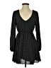 Forever 21 100% Polyester Polka Dots Black Casual Dress Size S - photo 1