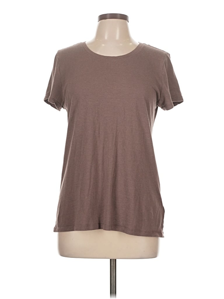 Pre-owned Gap Short Sleeve T-shirt In Brown
