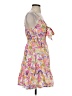 Shein 100% Polyester Floral Pink Cocktail Dress Size 2 - photo 4