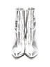 Mia Metallic Silver Boots Size 8 1/2 - photo 2