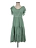 Max Studio Stripes Green Casual Dress Size S - photo 1