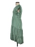 Max Studio Stripes Green Casual Dress Size S - photo 5