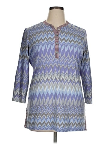 J. McLaughlin 3/4 Sleeve Blouse (view 1)