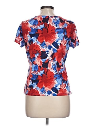 Jones New York Signature Short Sleeve Blouse (view 2)