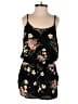Unbranded Floral Black Romper Size S - photo 1