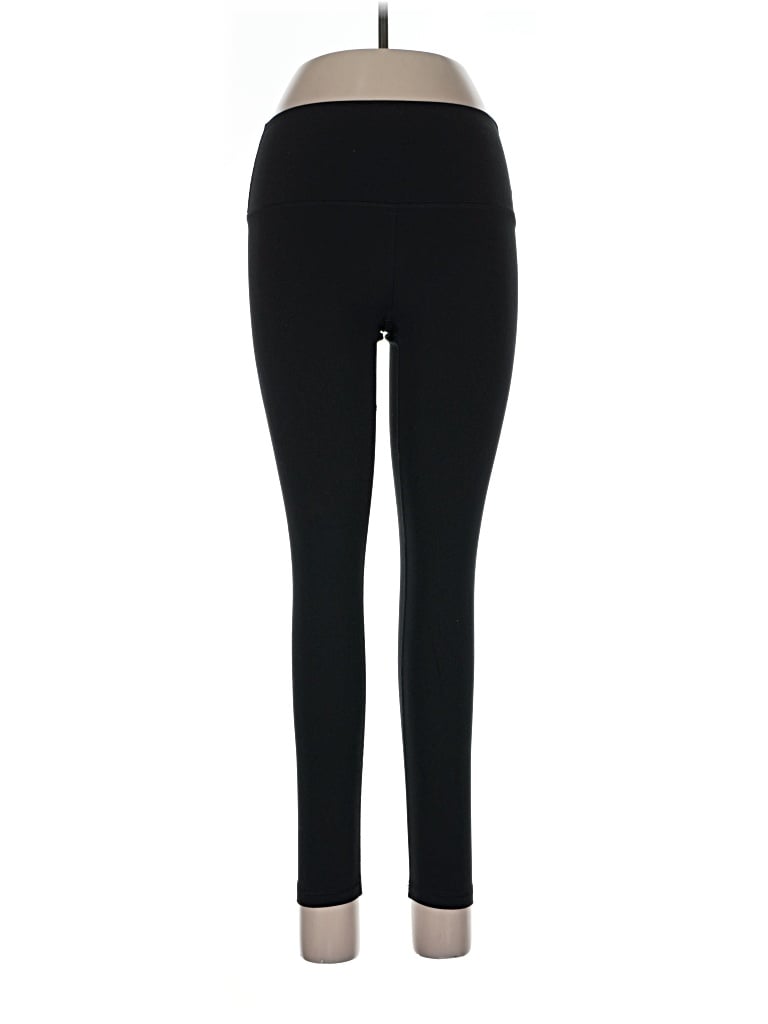 Pre-owned Yogalicious Active Pants In Black