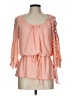 B. Darlin 100% Polyester Pink 3/4 Sleeve Blouse Size 11 - 12 - photo 1