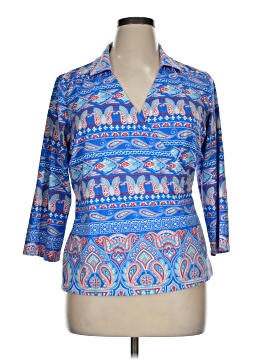 J. Mc Laughlin 3/4 Sleeve Blouse