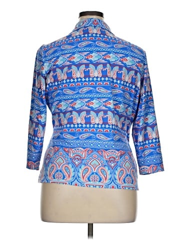 J. McLaughlin 3/4 Sleeve Blouse (view 2)