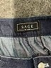 Sage the Label Solid Blue Denim Skirt Size S - photo 4