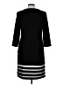 MSK Stripes Black Casual Dress Size L - photo 2