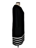 MSK Stripes Black Casual Dress Size L - photo 4