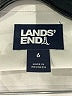 Lands' End Ivory Long Sleeve Blouse Size 6 - photo 7