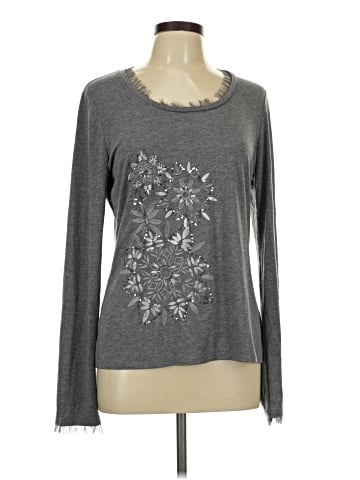 White House Black Market Long Sleeve Top (view 1)