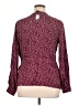 Talbots 100% Rayon Burgundy Long Sleeve Blouse Size 1X - photo 2