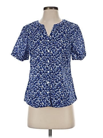 L.L.Bean Short Sleeve Blouse (view 1)