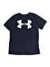 Under Armour 100% Polyester Blue Active T-Shirt Size S (youth) - photo 1
