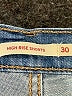 Levi's Blue Denim Shorts Size 30 waist - photo 3