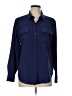 Apt. 9 100% Polyester Blue Long Sleeve Blouse Size L - photo 1