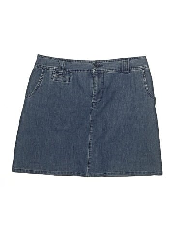 DressBarn Denim Skirt (view 1)