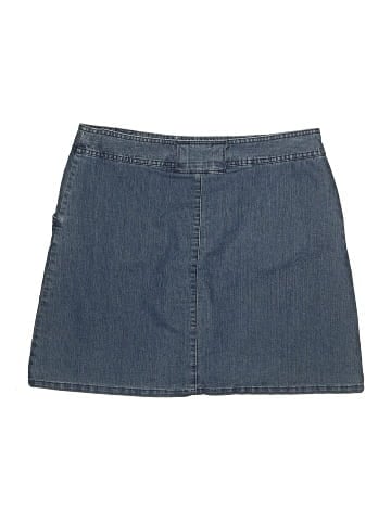 DressBarn Denim Skirt (view 2)
