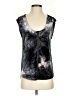 Rock & Republic 100% Polyester Silver Sleeveless Blouse Size XS - photo 1