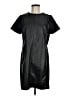 Ann Taylor 100% Polyester Solid Black Casual Dress Size M - photo 1