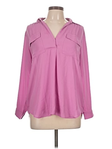 Ann Taylor Long Sleeve Blouse (view 1)