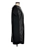 Ann Taylor 100% Polyester Solid Black Casual Dress Size M - photo 4