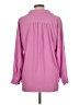 Ann Taylor 100% Polyester Pink Long Sleeve Blouse Size L (petite) - photo 2