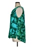 Blue Ginger 100% Rayon Green Sleeveless Blouse Size XL - photo 5