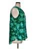 Blue Ginger 100% Rayon Green Sleeveless Blouse Size XL - photo 4