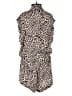 ONETEASPOON 100% Viscose Animal Print Brown Romper Size S - photo 2