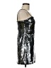 Urban Outfitters 100% Polyester Metallic Silver Cocktail Dress Size M - photo 4