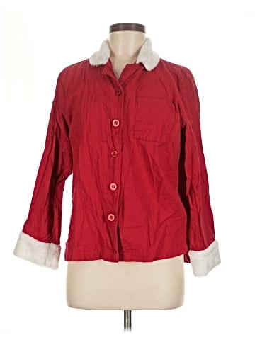 Charter Club 3/4 Sleeve Button-Down Shirt (view 1)